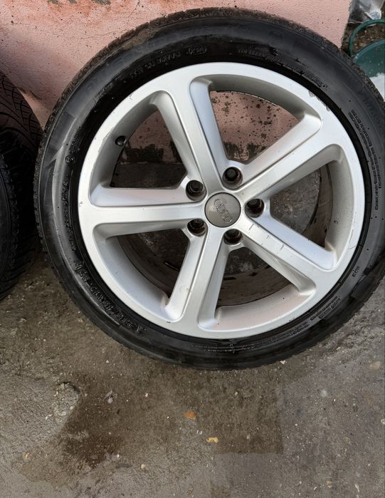 Jante Audi originale OEM R17 Germany + anvelope All Season 235/45/17