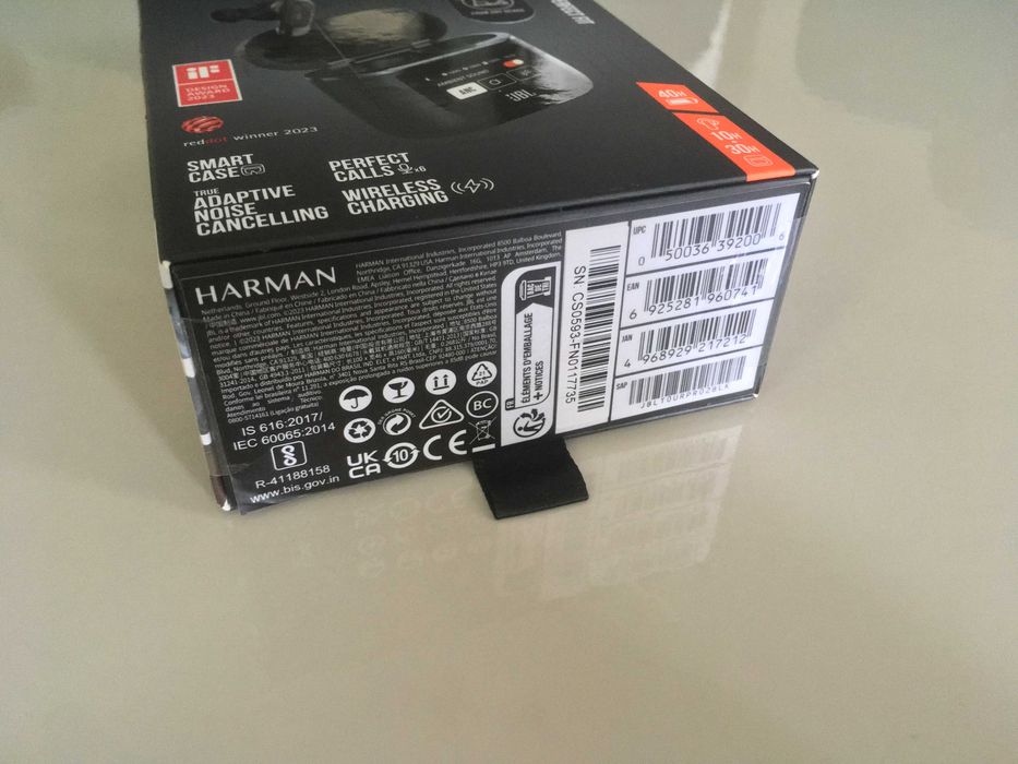 casti wireless JBL Tour Pro 2, ANC (anulare zgomot), smart case, noi sigilate, garantie 2 ani