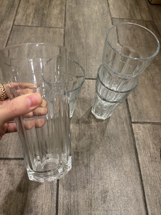Стакан 4 шт по 250 тенге