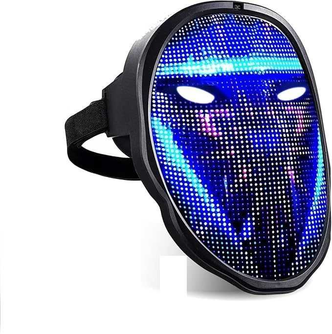 Програмируема LED маска за Хелоуин