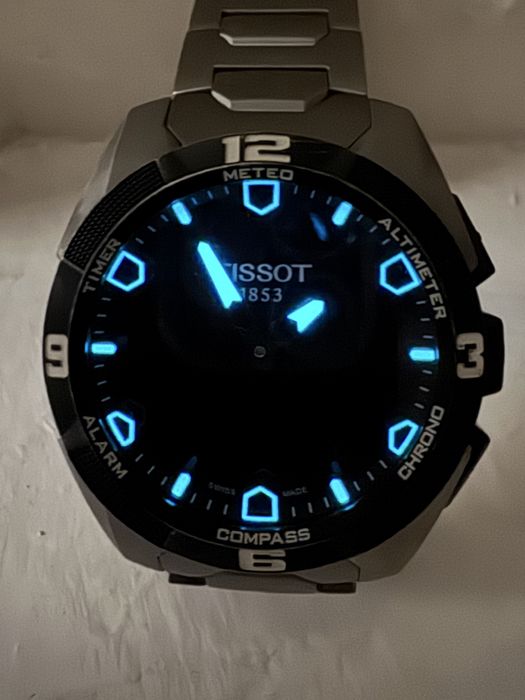 Ceas Tissot T-touch expert solar titanium.  Swiss made