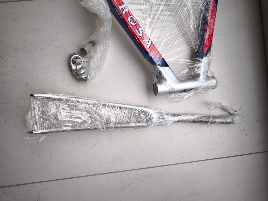 Cadru Cursiera Classic De Rosa Duraluminiu Furca de Carbon Angrenaj Fata Campagnolo Centaur