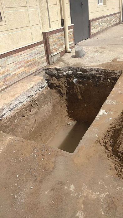 Выгребные фекальные емкости и дренажные септик чаши