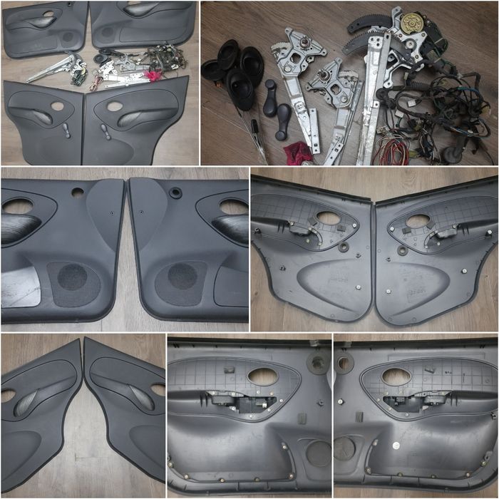 Боковые зеркала обшивка на двери потолок дворник дуга болт на Матиз GM