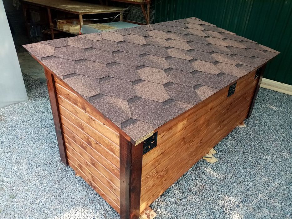 Будка для трёх собак. Премиум класс.