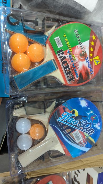 Подарки для мальчиков на 7 мая. Мячи, настольный теннис. Бадминтон