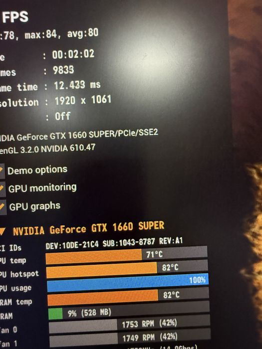 Видеокарта | GTX 1660 Super