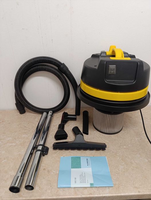 IVC-50, 50л., 2000W,Прахосмукачка за всмукване на сухо и мокро