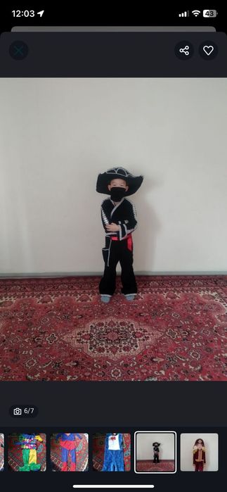 Продам новогодние костюмы