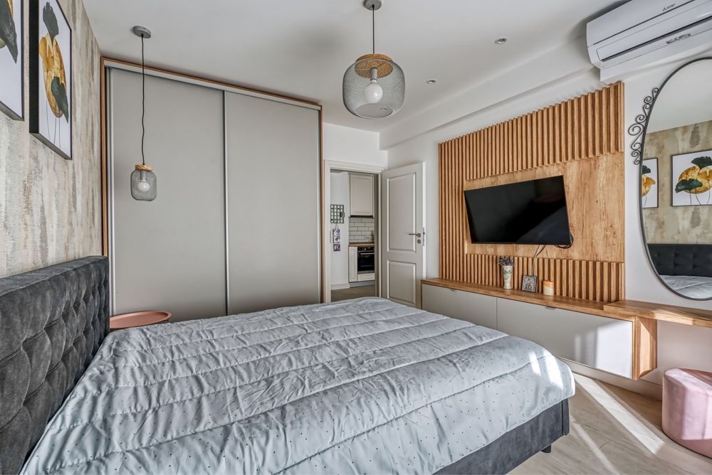 Temporary rent sea view first line sunny beautiful Apartment 2 rooms, 60 mp, Mamaia Nord, Promenada