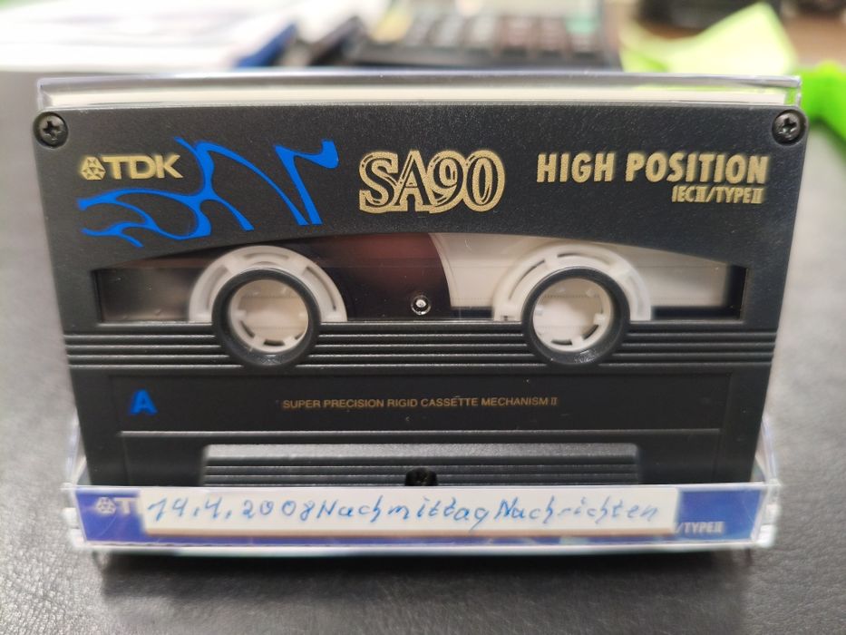Аудио кассета TDK SA90 CrO2