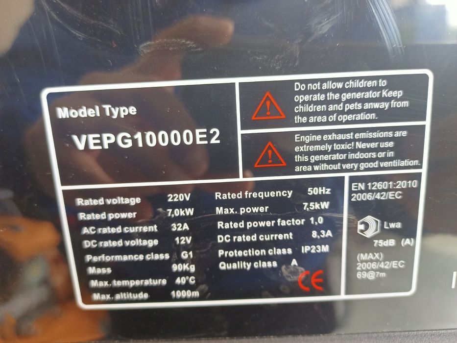 Generator Navigator 7,5 kv