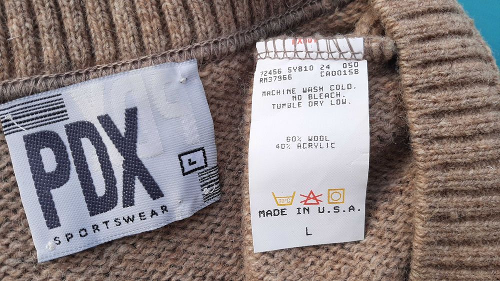 2 x veste barbatesti, noi, lana 60%, L, SUA