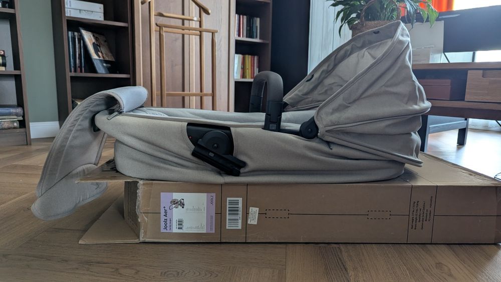 Landou pliabil pentru carucior copii, Joolz, Aer+, Sandy taupe