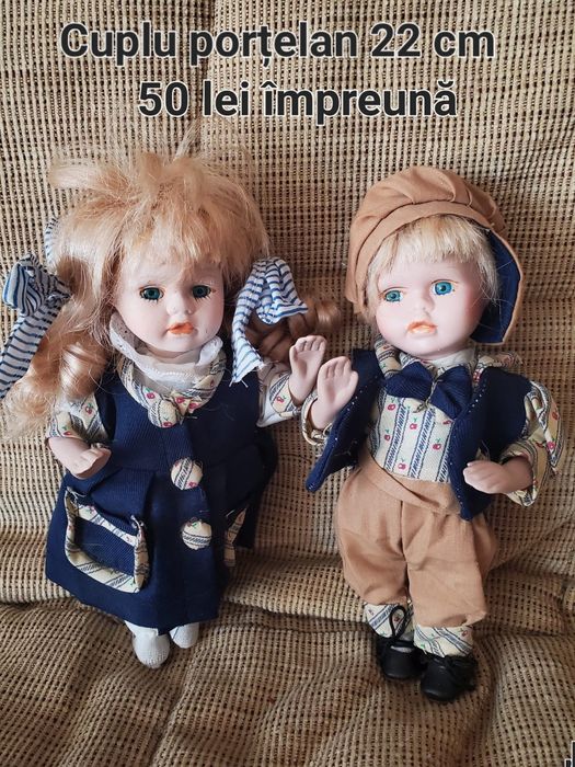 Păpuși porțelan,cupluri