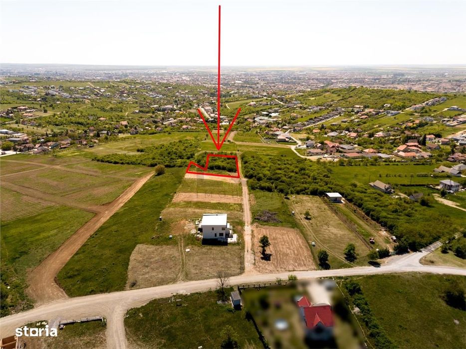 RECO Teren intravilan pentru investitie 2414 mp -dealuri Oradea