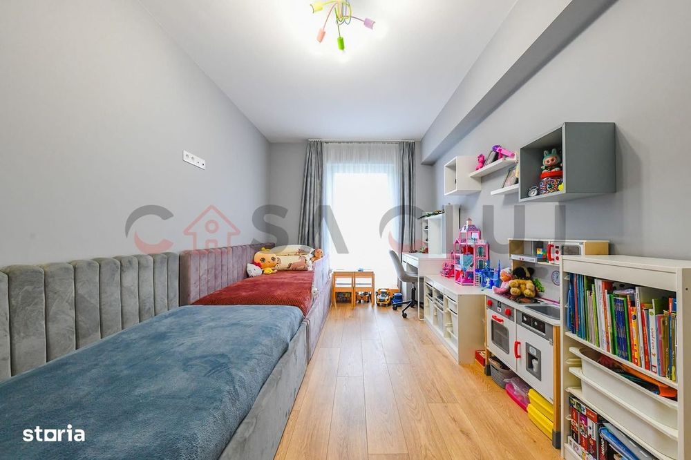 3 camere, bloc nou, etaj intermediar