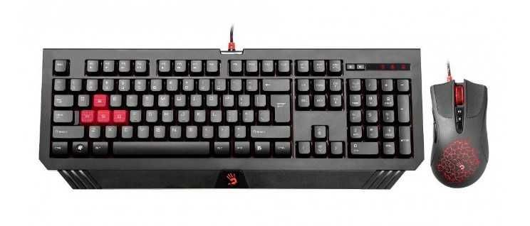 Комплект клавиатура и мишка A4 Tech B1500 B110 + A4 Tech V9C