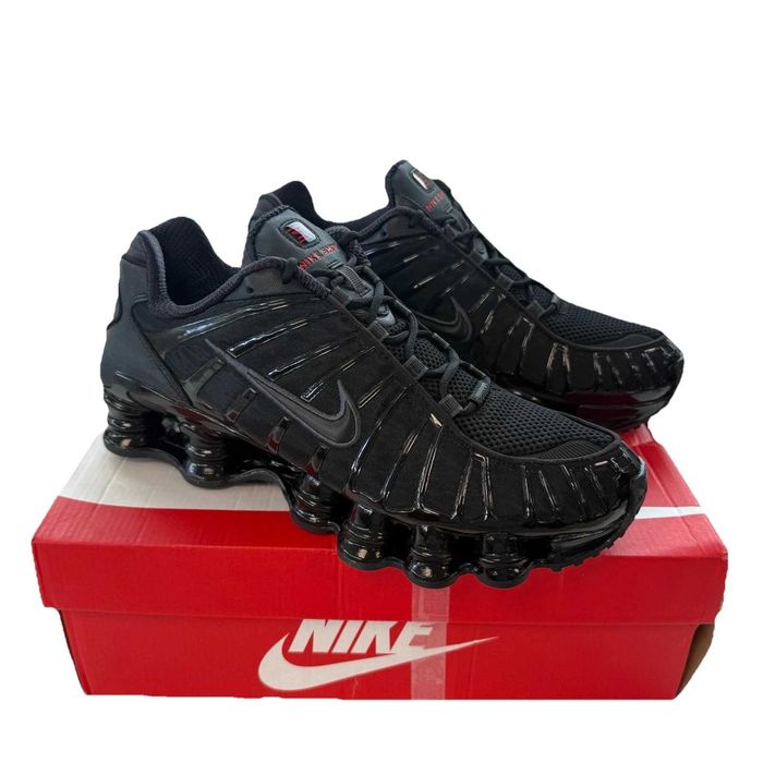 Найк Nike Shox TL Triple Black PLUS (от/до всеки 40-46 номер)