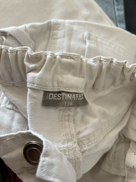 Blugi albi pentru copii