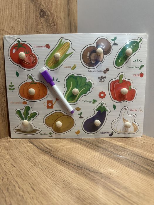 Деревянные развивающие игрушки