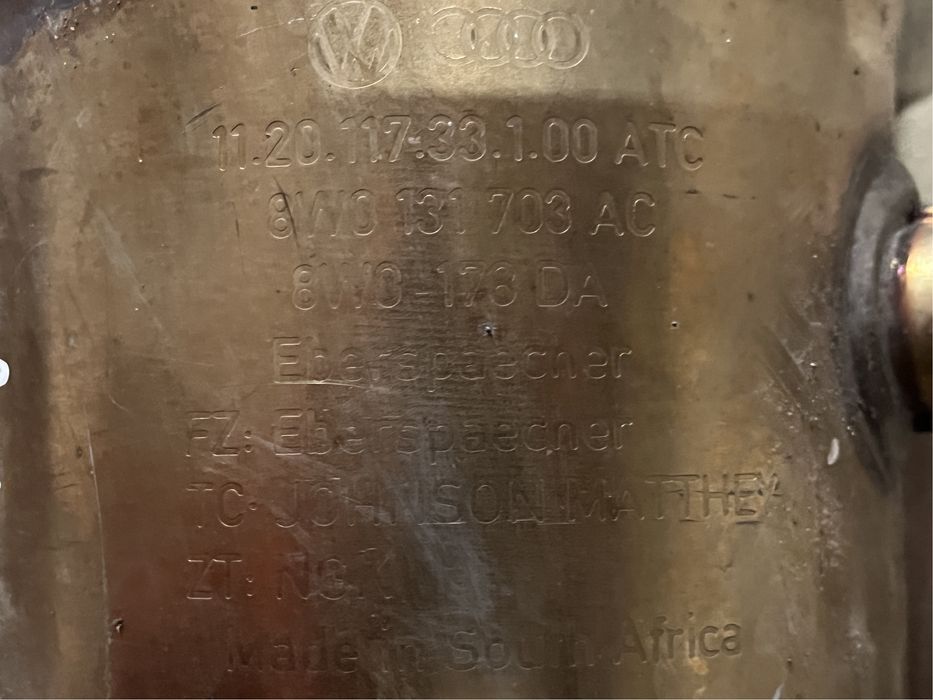 Catalizator / Filtru Audi A4 A5 B9 8W A6 C8 2.0 TFSI