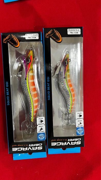 калмариери Savage Gear Squid Beat Egi