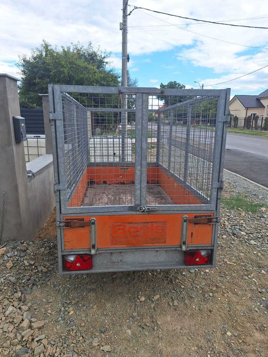 Remorca Atec 1300 kg cu sistem de franare