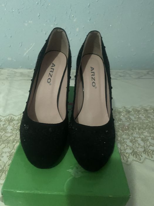 Чорний Вечерний Туфли