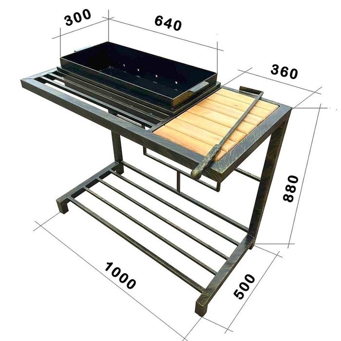 Мангал лофт мангал