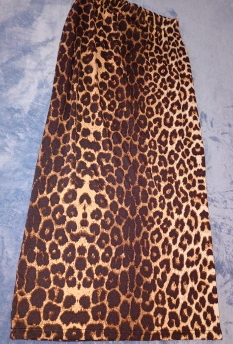 Fustă lungă leopard