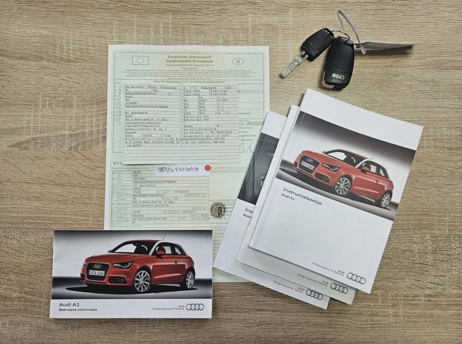 AUDI A1 an 2013 motor 1,6tdi INMATRICULAT