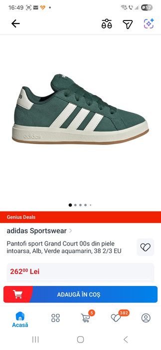 Adidas sport marca Adidas 38 2/3