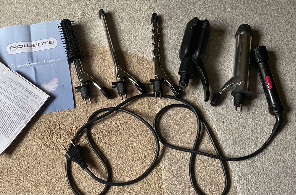 Маша за коса Rowenta CF4032D0, 32 W, керамична,