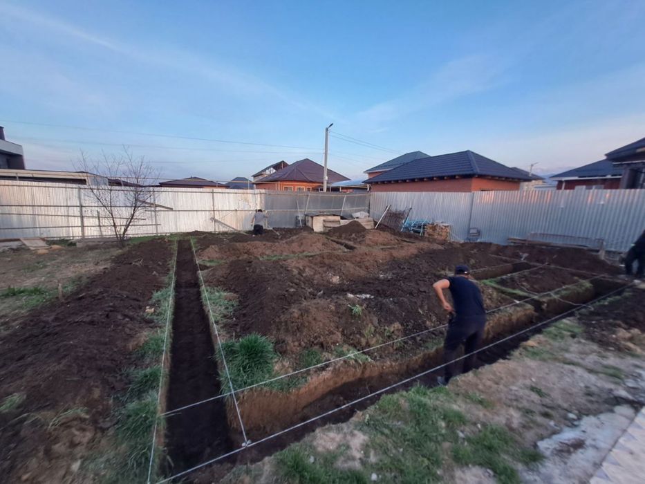 Заливаем фундамент бетон