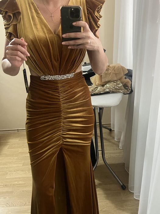 Rochie de seara din catifea