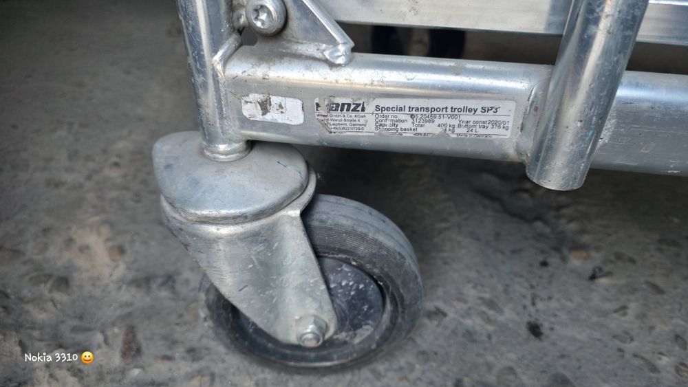 Cărucior transport marfa 400kg