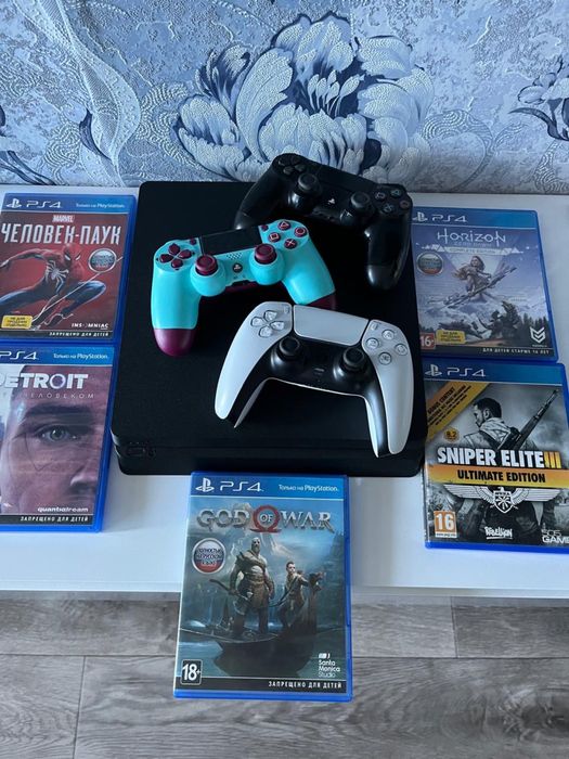 Ps 4 slim 1 теробайт памяти