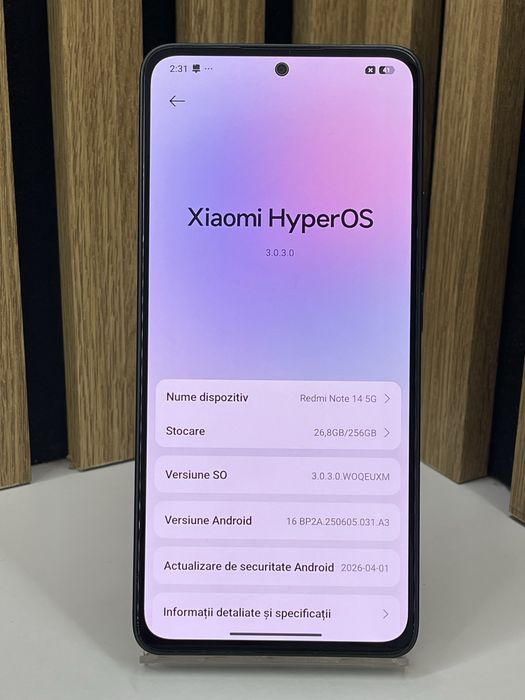 Redmi Note 14 Pro 256Gb 8Gb ram Garantie / Factura #58766