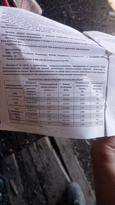 Продам Бетономешалку