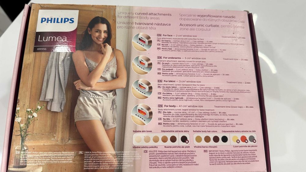 Фотоепилатор IPL Philips Lumea Prestige BRI956/00 Smartskin сензор