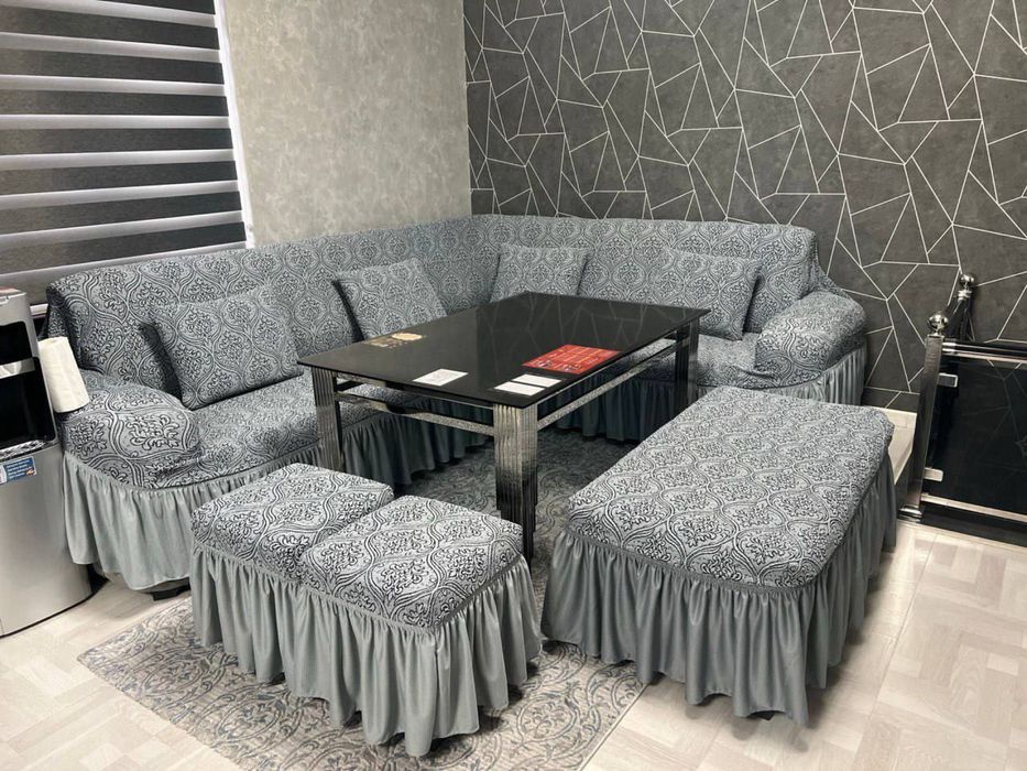 Чехлы на уголок жаккард.Турция.