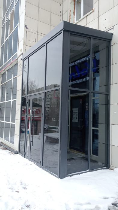 Двери из алюминиевого профиля
