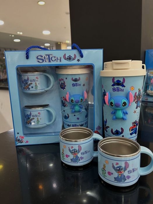 Термостакан и  кружки подарочный набор 3,1