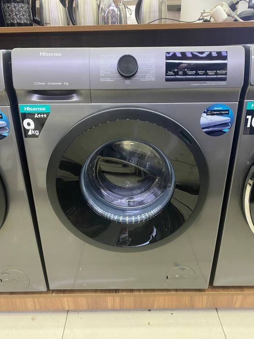 Стиральные машины Hissense 9 кг New! Инвертор