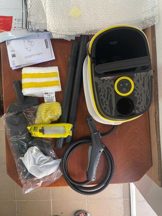 Aparat de curățat cu abur Karcher SC 3 Deluxe, 1900W, 1 l, alb