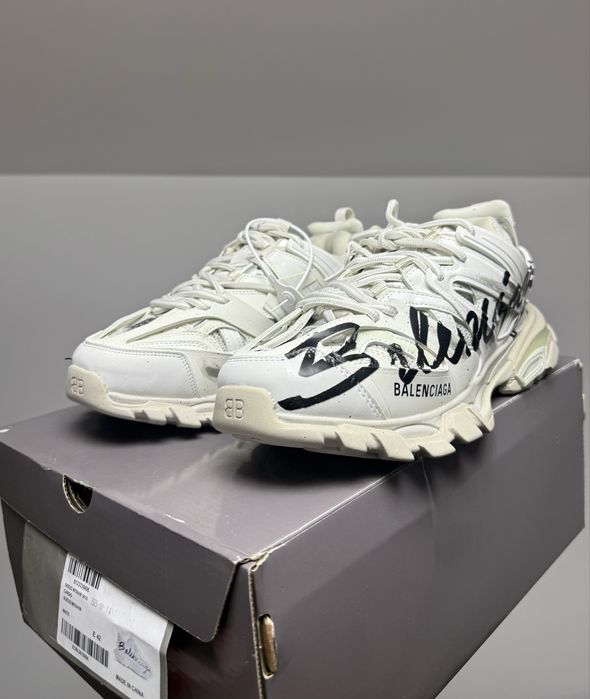 Balenciaga Track Signature White