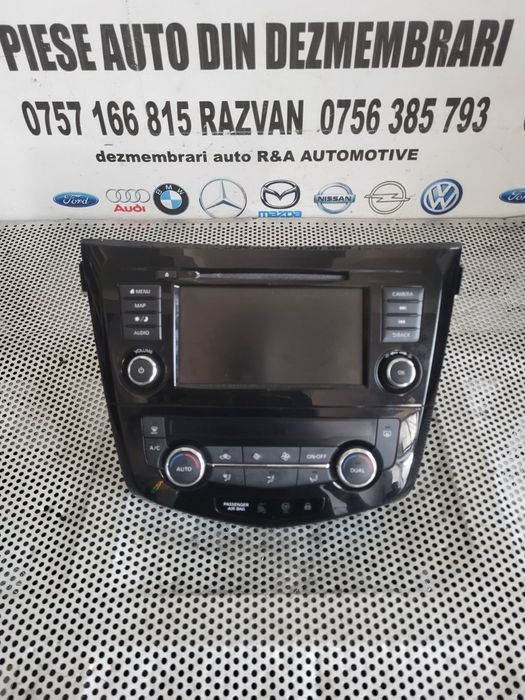 Navigatie Originala Nissan Qashqai J11 An 2014-2015-2016-2017-2018-2019-2020 Volan Stanga Masina Cu 11.000 Km Cod 259157FW5A