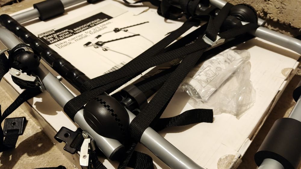 Багажник за 2/3 велосипеда - нов