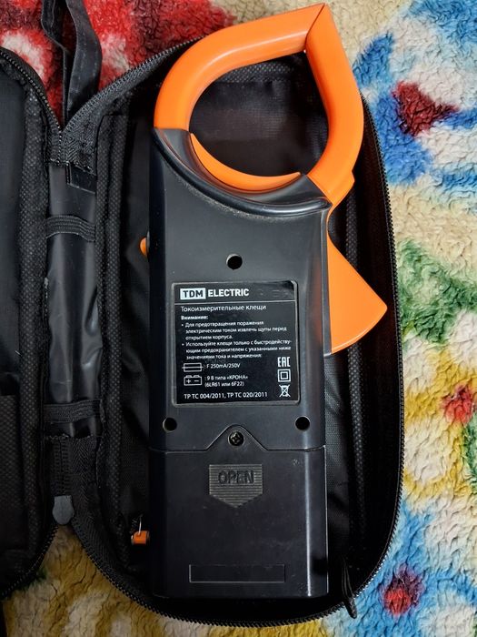 Токовые клещи TDM